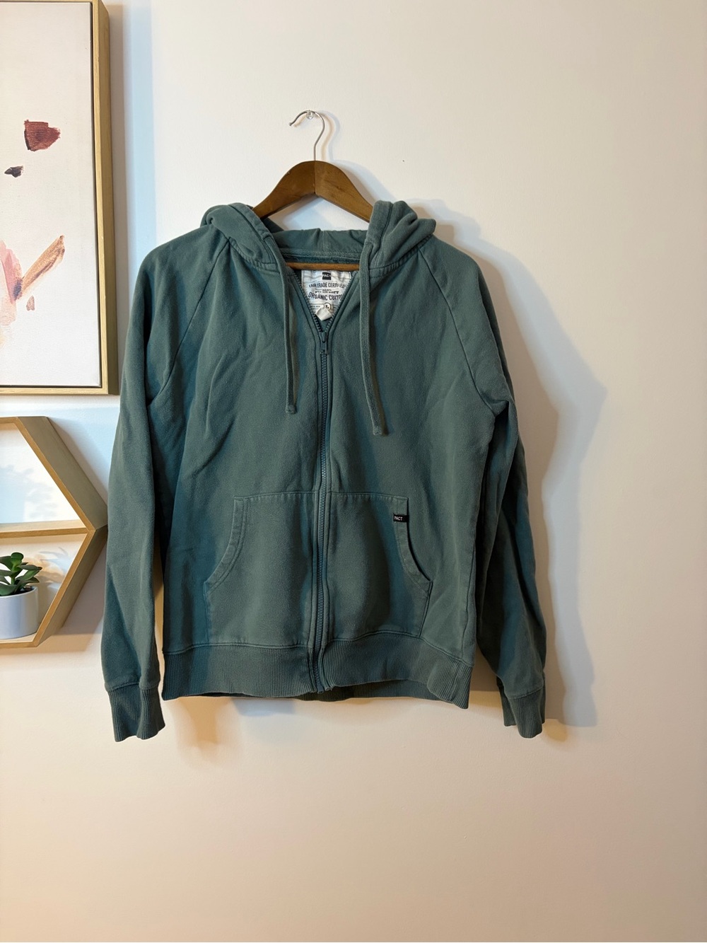 Pact Full Zip Hoodie Large